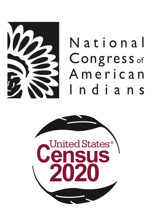 Census and NCAI logos